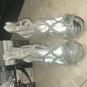 Aldo Silver High Heel